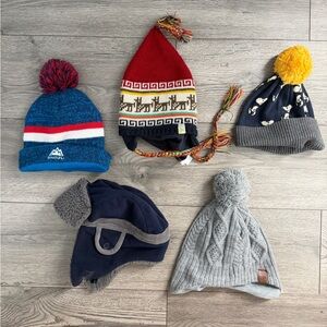 Winter Hat Bundle 6M-4T sizes